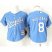 Toddler Kansas City Royals #8 Mike Moustakas Light Blue Alternate 1 Cool Base Stitched MLB Jersey