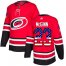 Adidas Carolina Hurricanes #23 Brock McGinn Red Home Authentic USA Flag Stitched NHL Jersey