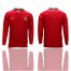 Portugal Blank Home Long Sleeves Soccer Country Jersey