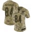 Nike Chicago Bears #84 Cordarrelle Patterson Camo Womens Stitched NFL Limited 2018 Salute To Service Jersey