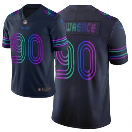 Nike Dallas Cowboys #90 Demarcus Lawrence Navy Mens Stitched NFL Limited City Edition Jersey