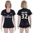Womens Paris Saint-Germain #32 Dani Alves Sec Away Soccer Club Jersey