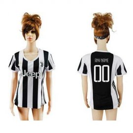 Womens Juventus Personalized Home Soccer Club Jersey
