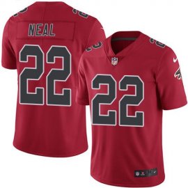 Nike Atlanta Falcons #22 Keanu Neal Red Mens Stitched NFL Limited Rush Jersey