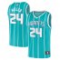 Brandon Miller Charlotte Hornets Fanatics Branded Youth 2023 NBA Draft First Round Pick Fast Break Replica Jersey – Icon Edition – Teal