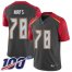 Nike Tampa Bay Buccaneers #78 Tristan Wirfs Gray Youth Stitched NFL Limited Inverted Legend 100th Season Jersey
