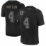 Houston Texans #4 Deshaun Watson Mens Nike Black 2019 Salute to Service Limited Stitched NFL Jersey