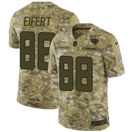 Nike Jacksonville Jaguars #88 Tyler Eifert Camo Youth Stitched NFL Limited 2018 Salute To Service Jersey