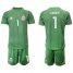 Mexico #1 Corona Green Goalkeeper Soccer Country Jersey