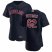 Cleveland Indians #62 Nick Wittgren Mens Nike Navy Alternate 2020 Authentic Player MLB Jersey