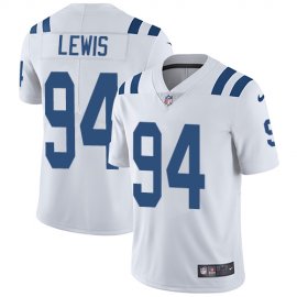 Nike Indianapolis Colts #94 Tyquan Lewis White Mens Stitched NFL Vapor Untouchable Limited Jersey