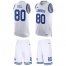 Nike Dallas Cowboys #80 Blake Bell White Team Color Mens Stitched NFL Limited Tank Top Suit Jersey