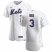 New York Mets #3 Tomas Nido Mens Nike White Home 2020 Authentic Player MLB Jersey