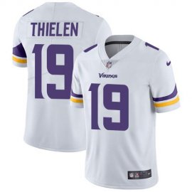 Nike Minnesota Vikings #19 Adam Thielen White Mens Stitched NFL Vapor Untouchable Limited Jersey
