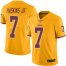 Nike Washington Football Team #7 Dwayne Haskins Jr Gold Mens Stitched NFL Limited Rush Jersey