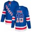 Adidas New York Rangers #18 Marc Staal Royal Blue Home Authentic USA Flag Stitched Youth NHL Jersey