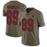 Nike Arizona Cardinals #89 Andy Isabella Olive Mens Stitched NFL Limited 2017 Salute to Service Jersey