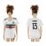 Womens Mexico #13 G.Ochoa Away Soccer Country Jersey