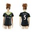 Womens Chelsea #5 Zouma Away Soccer Club Jersey