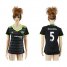 Womens Chelsea #5 Zouma Away Soccer Club Jersey