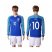 Brazil #10 Pele Away Long Sleeves Soccer Country Jersey