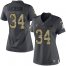 Nike Las Vegas Raiders #34 Bo Jackson Black Womens Stitched NFL Limited 2016 Salute to Service Jersey