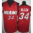 Miami Heat #34 Ray Allen Red Revolution 30 NBA Jerseys Cheap