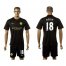 Manchester City #18 Delph Away Soccer Club Jersey