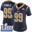Nike Los Angeles Rams #99 Aaron Donald Navy Blue Team Color Super Bowl LIII Bound Womens Stitched NFL Vapor Untouchable Limited Jersey