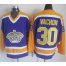 Los Angeles Kings #30 Rogie Vachon Purple CCM Throwback Stitched NHL Jersey