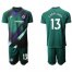 Chelsea #13 Caballero Green Goalkeeper Soccer Club Jersey