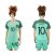 Womens Portugal #10 Danny Away Soccer Country Jersey