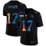 Los Angeles Rams #17 Robert Woods Mens Nike Multi-Color Black 2020 NFL Crucial Catch Vapor Untouchable Limited Jersey