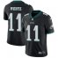 Nike Philadelphia Eagles #11 Carson Wentz Black Alternate Youth Stitched NFL Vapor Untouchable Limited Jersey