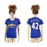 Womens Manchester United #42 Blackett Away Soccer Club Jersey