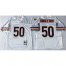 Mitchell&Ness Chicago Bears #50 Mike Singletary White Small No. Throwback Stitched NFL Jersey