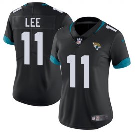 Nike Jacksonville Jaguars #11 Marqise Lee Black Team Color Womens Stitched NFL Vapor Untouchable Limited Jersey