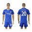 Chelsea #20 Miazga Home Soccer Club Jersey