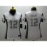 Nike New England Patriots #12 Tom Brady White Womens Stitched NFL Limited Platinum Jersey