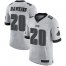 Nike Philadelphia Eagles #20 Brian Dawkins Gray Mens Stitched NFL Limited Gridiron Gray II Jersey