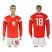 Russia #18 Zhirkov Red Home Long Sleeves Soccer Country Jersey