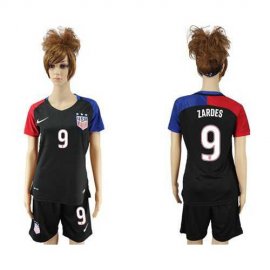 Womens USA #9 Zardes Away Soccer Country Jersey