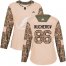 Adidas Tampa Bay Lightning #86 Nikita Kucherov Camo Authentic 2017 Veterans Day Womens Stitched NHL Jersey