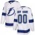 Mens Adidas Lightning Personalized Authentic White Road NHL Jersey