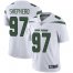 Nike New York Jets #97 Nathan Shepherd White Mens Stitched NFL Vapor Untouchable Limited Jersey