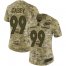 Nike Denver Broncos #99 Jurrell Casey Camo Womens Stitched NFL Limited 2018 Salute To Service Jersey