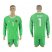 Spain #1 De Gea Green Long Sleeves Goalkeeper Soccer Country Jersey
