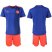 Colombia Blank Away Soccer Country Jersey