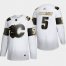 Calgary Flames #5 Mark Giordano Mens Adidas White Golden Edition Limited Stitched NHL Jersey