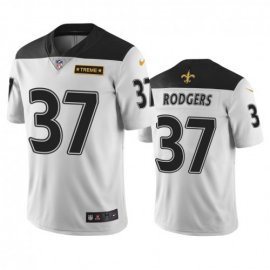 New Orleans New Orleans Saints #37 Jacquizz Rodgers White Vapor Limited City Edition NFL Jersey